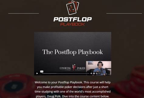 upswing postflop game plan|Review: Postflop Playbook – Upswing Poker’s Beginner Course.